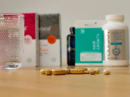 Vitamine und Mineralstoffe gegen Haarausfall