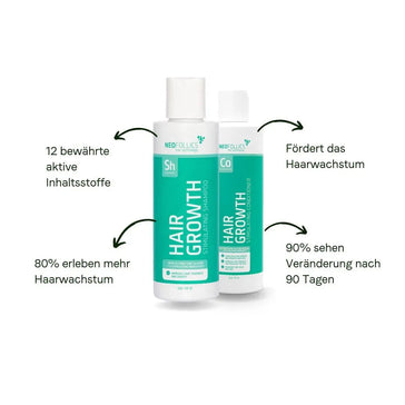 4x Neofollics Shampoo + kostenloser Conditioner 4x Neofollics Shampoo + kostenloser Conditioner - Hairgivers