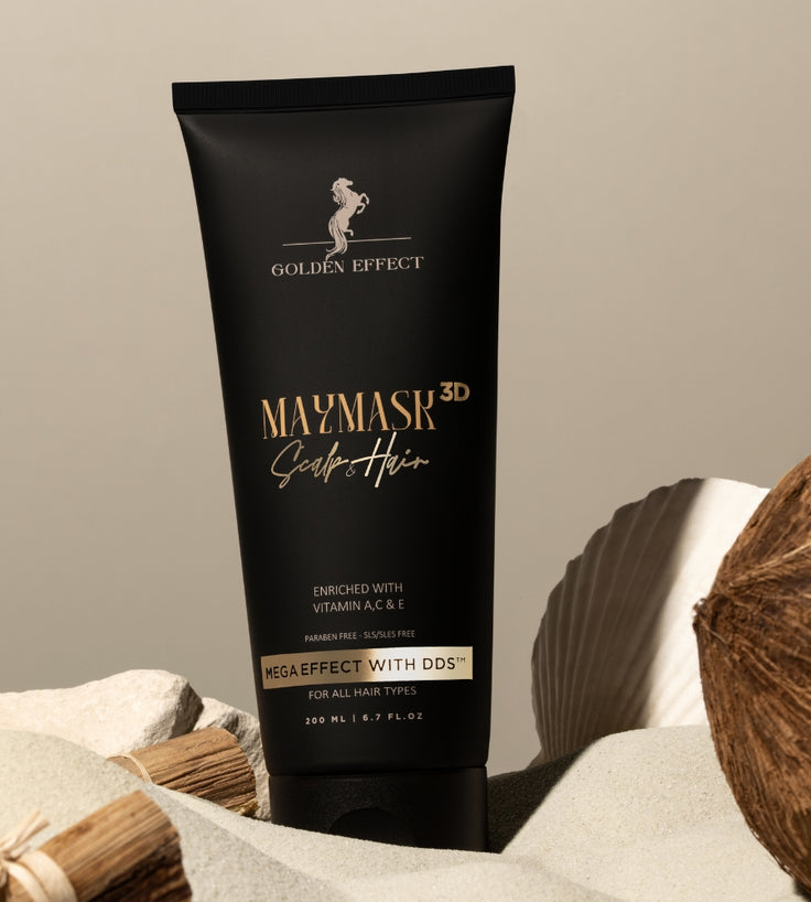 Golden Effect Serum + Mask + Scrub (fettige Kopfhaut)