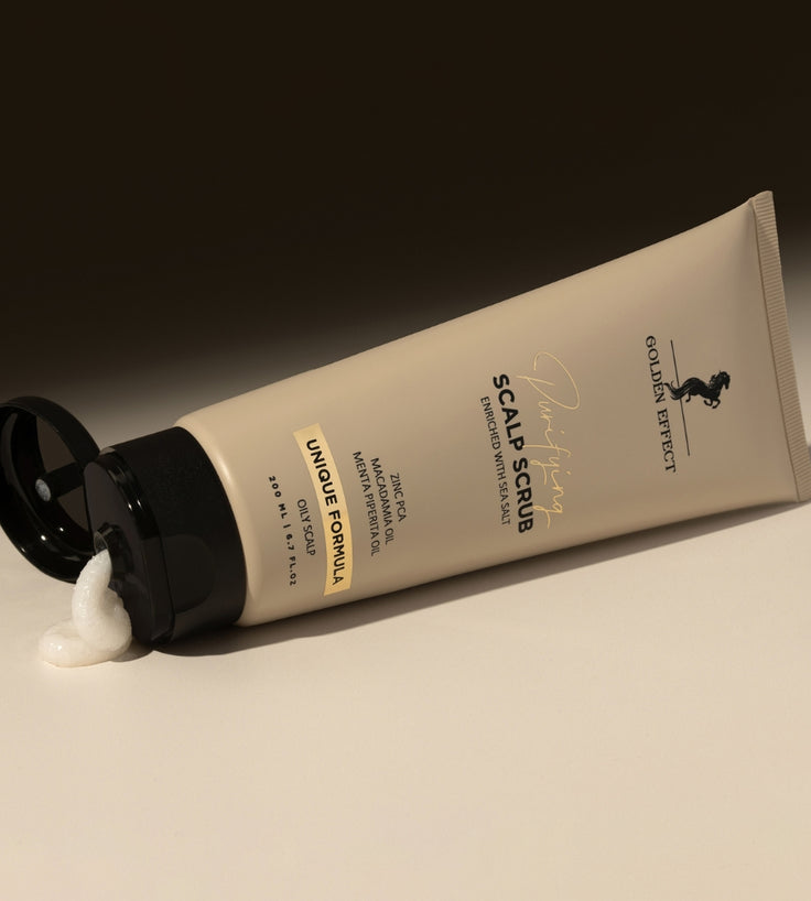 Golden Effect Serum + Mask + Scrub (fettige Kopfhaut)