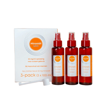 Linn Pharma Minoxidil 5% Haarserum 3-Pack (3x100 ml) Linn Pharma Minoxidil 5% Haarserum 3-Pack (3x100 ml)