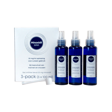 Linn Pharma Minoxidil 2% Haarserum 3-Pack (3x100 ml) Linn Pharma Minoxidil 2% Haarserum 3-Pack (3x100 ml)