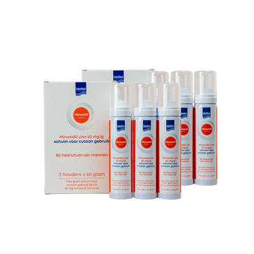 Linn Pharma Minoxidil 5% Schaum 6-Pack (6x60 gr) Linn Pharma Minoxidil 5% Schaum 6-Pack (6x60 gr)