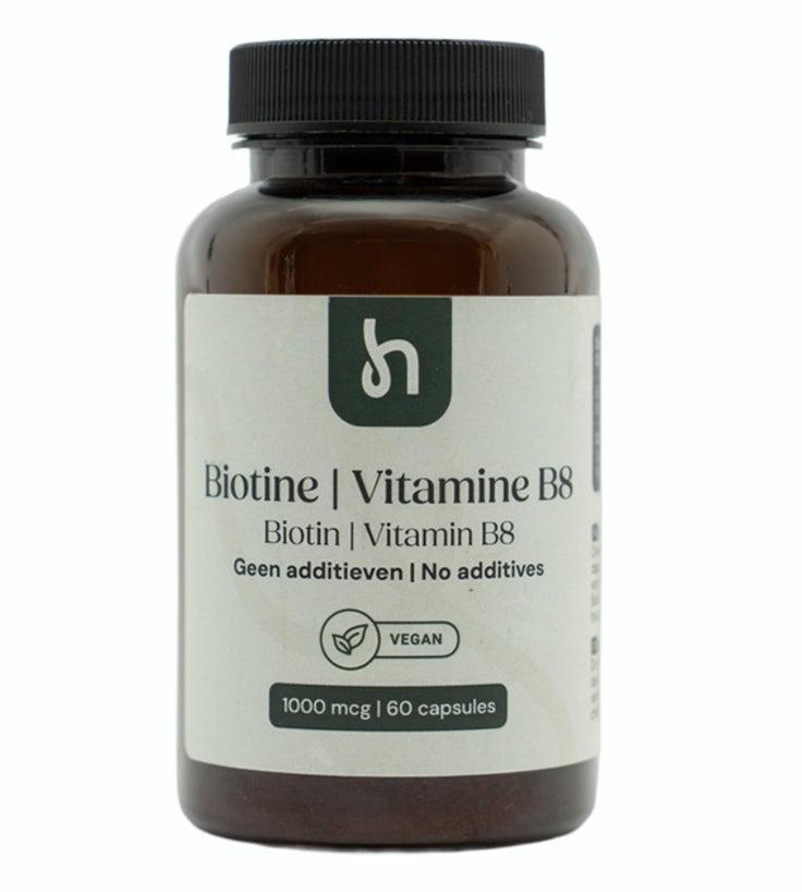 Hairgivers Biotin Supplement 1000 mcg | 60 Kapseln (Vitamin B7)