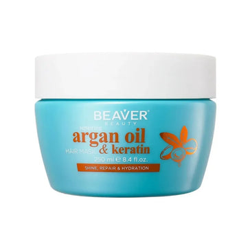Beaver Arganöl & Keratin Repair Haarmaske (250 ml) Beaver Arganöl & Keratin Repair Haarmaske (250 ml) - Hairgivers