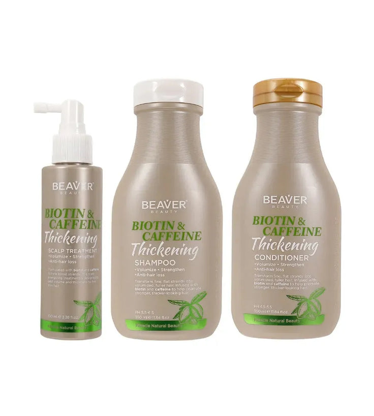 Beaver Biotin & Koffein Thickening Kopfhaut Behandlung - Hairgivers