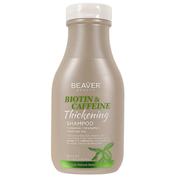 Beaver Biotin & Koffein Serum + Shampoo + Conditioner Behandlung Beaver Biotin & Koffein Thickening Kopfhaut Behandlung - Hairgivers