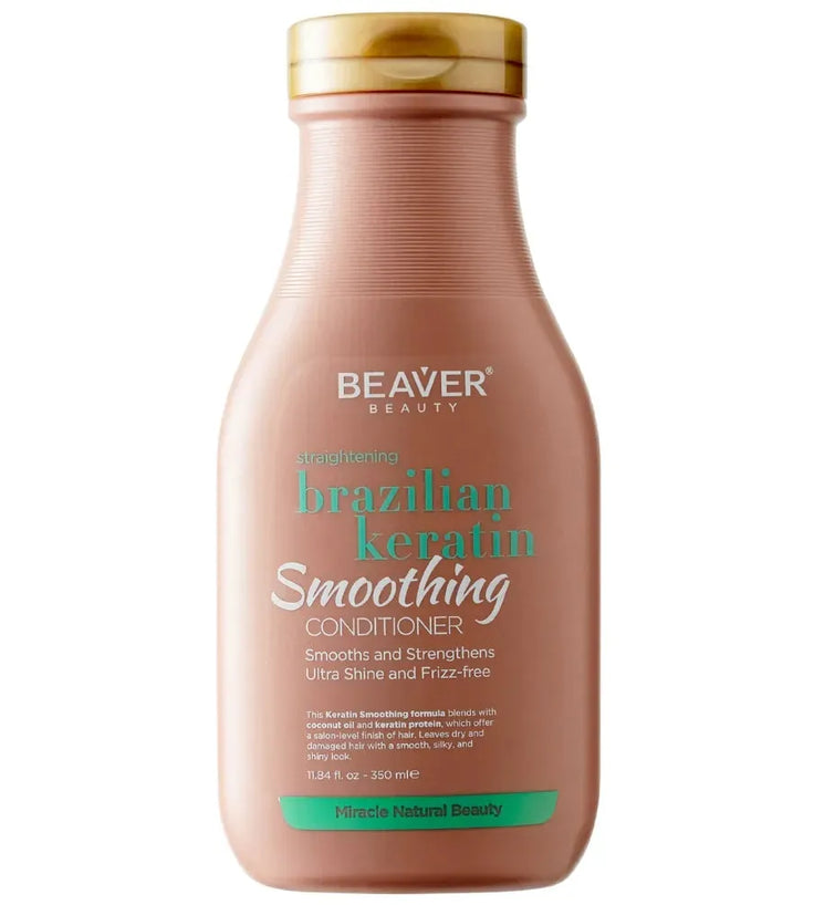 Beaver Brazilian Keratin Smoothing Conditioner (350 ml) - Hairgivers