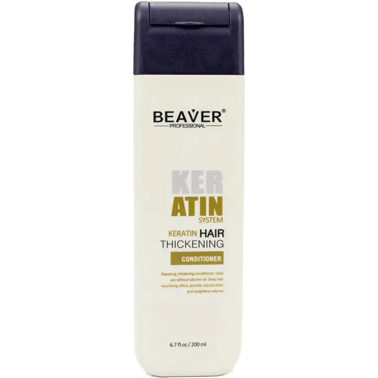Beaver Keratin Hair Thickening Conditioner (200 ml) - Hairgivers