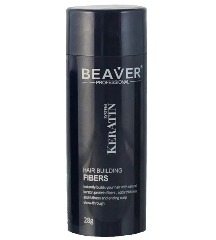 Beaver Keratin Schütthaar - Dunkelbraun (28 gr) - Hairgivers
