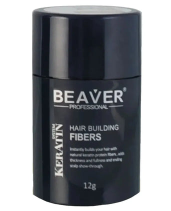 Beaver Keratin Schütthaar - Schwarz (12 gr) Beaver Keratin Schütthaar - Schwarz (12 gr) - Hairgivers