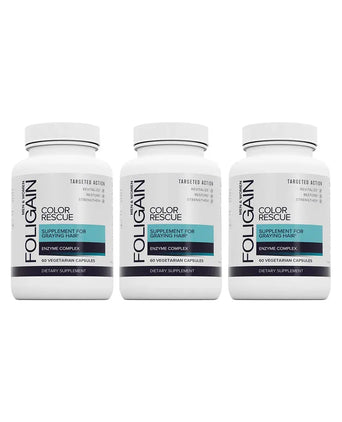 Foligain Anti-Grau Kapseln (3-Pack) Foligain Anti-Grau Kapseln (3-Pack) - Hairgivers