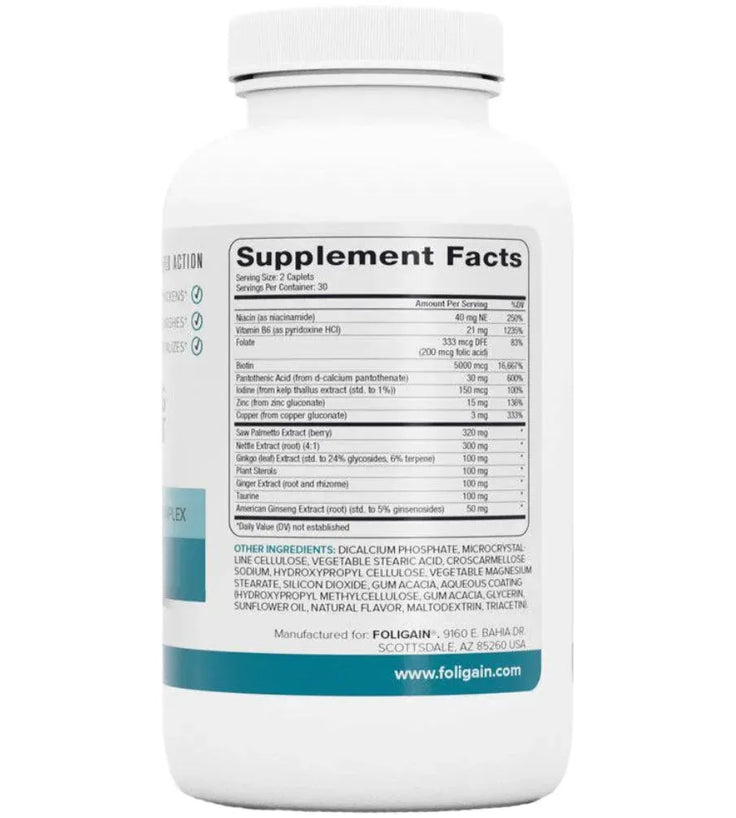 Foligain Haarwuchs Kapseln (60 Kapseln) - Hairgivers