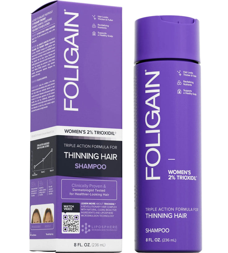Foligain Shampoo + Conditioner für Frauen (236 ml) Kombi-Packung - Hairgivers