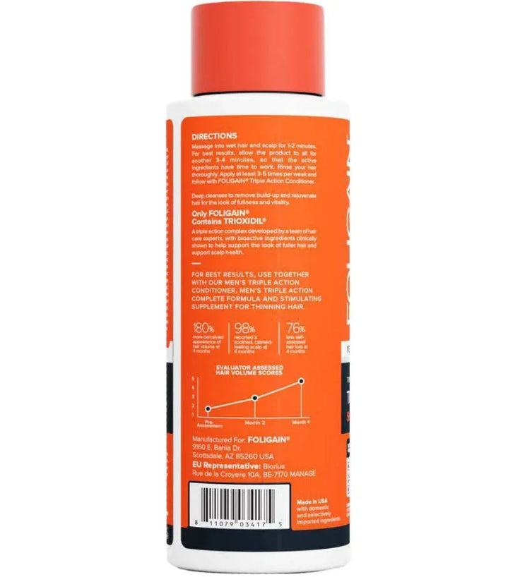 Foligain Shampoo für Männer (473 ml) - Hairgivers