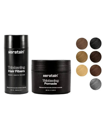 Keratain Pomade + Keratain Streuhaar Keratain Pomade + Keratain Streuhaar - Hairgivers