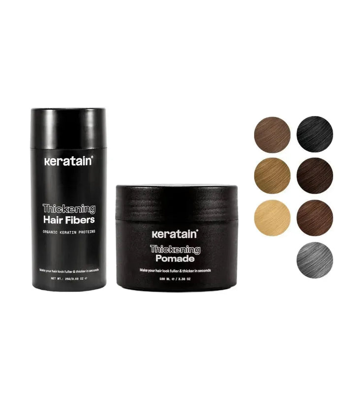 Keratain Pomade + Keratain Streuhaar - Hairgivers