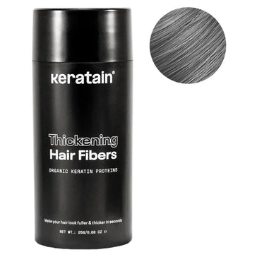 Keratain Streuhaar - Grau (25 gr) Keratain Streuhaar - Grau (25 gr) - Hairgivers