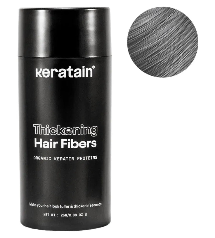 Keratain Streuhaar - Grau (25 gr) - Hairgivers