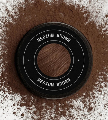 Keratain Streuhaar - Mittlelbraun (25 gr) Keratain Streuhaar - Mittlelbraun (25 gr) - Hairgivers