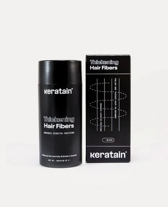Keratain Streuhaar - Schwarz (25 gr) Keratain Streuhaar - Schwarz (25 gr) - Hairgivers