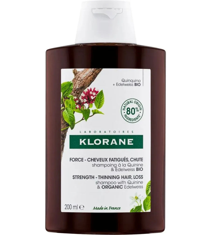 Klorane Anti-Haarausfall Shampoo Chinin/Edelweiss (200 ml) - Hairgivers