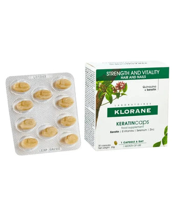 Klorane KeratinCaps (3 x 30 Kapseln) Klorane KeratinCaps (3 x 30 Kapseln) - Hairgivers