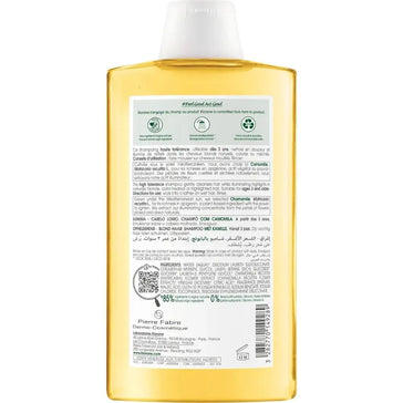 Klorane Shampoo für blonde Strähnchen Kamille (400 ml) Klorane Shampoo für blonde Strähnchen Kamille (400 ml) - Hairgivers