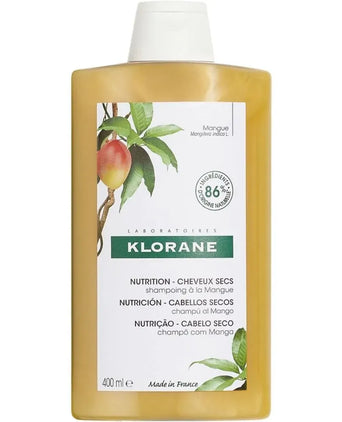 Klorane Shampoo für trockenes Haar Mango (400 ml) Klorane Shampoo für trockenes Haar Mango (400 ml) - Hairgivers