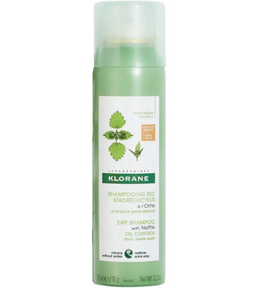 Klorane Trockenshampoo fettiges Haar Brennnessel - dunkles Haar (150 ml) Klorane Trockenshampoo fettiges Haar Brennnessel - dunkles Haar (150 ml) - Hairgivers