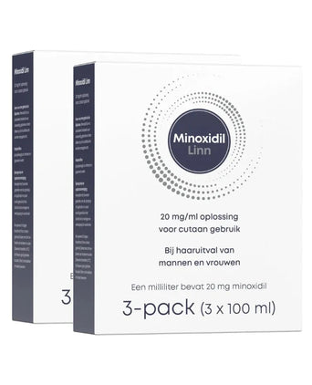 Linn Pharma Minoxidil 2% Haarserum 6-Pack (6x100 ml) Linn Minoxidil 2% 6-Pack (6x100ml) - Hairgivers