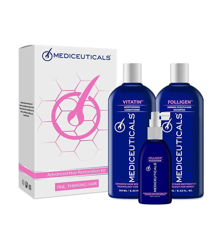 Mediceuticals Advanced Treatment Kit Frauen (normales Haar) - Hairgivers