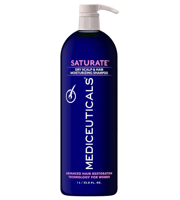 Mediceuticals Saturate Shampoo (1000 ml) - Hairgivers