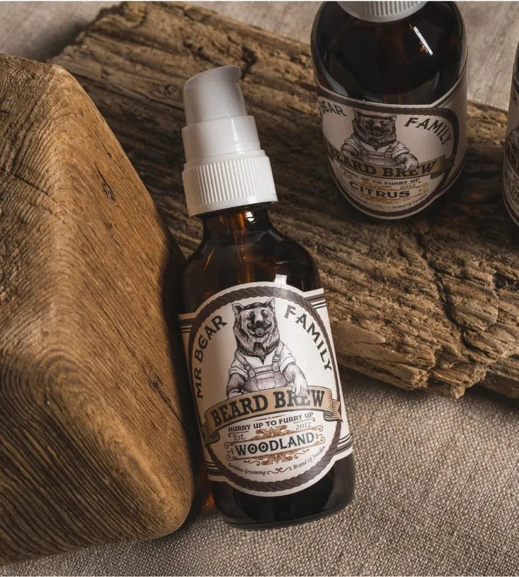 Mr. Bear Family Bartöl - Woodland (60 ml) - Hairgivers