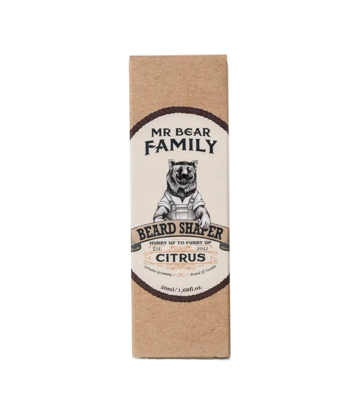 Mr. Bear Family Beard Shaper - Citrus - Hairgivers
