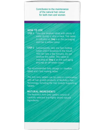 Neofollics Anti-Grau Haartabletten (3-Pack) Neofollics Anti-Grau Haartabletten (3-Pack) - Hairgivers