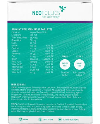 Neofollics Anti-Grau Haartabletten (3-Pack) Neofollics Anti-Grau Haartabletten (3-Pack) - Hairgivers