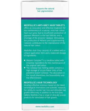 Neofollics Anti-Grau Haartabletten (3-Pack) Neofollics Anti-Grau Haartabletten (3-Pack) - Hairgivers