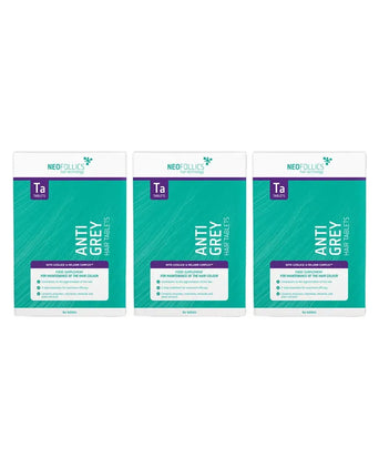 Neofollics Anti-Grau Haartabletten (3-Pack) Neofollics Anti-Grau Haartabletten (3-Pack) - Hairgivers