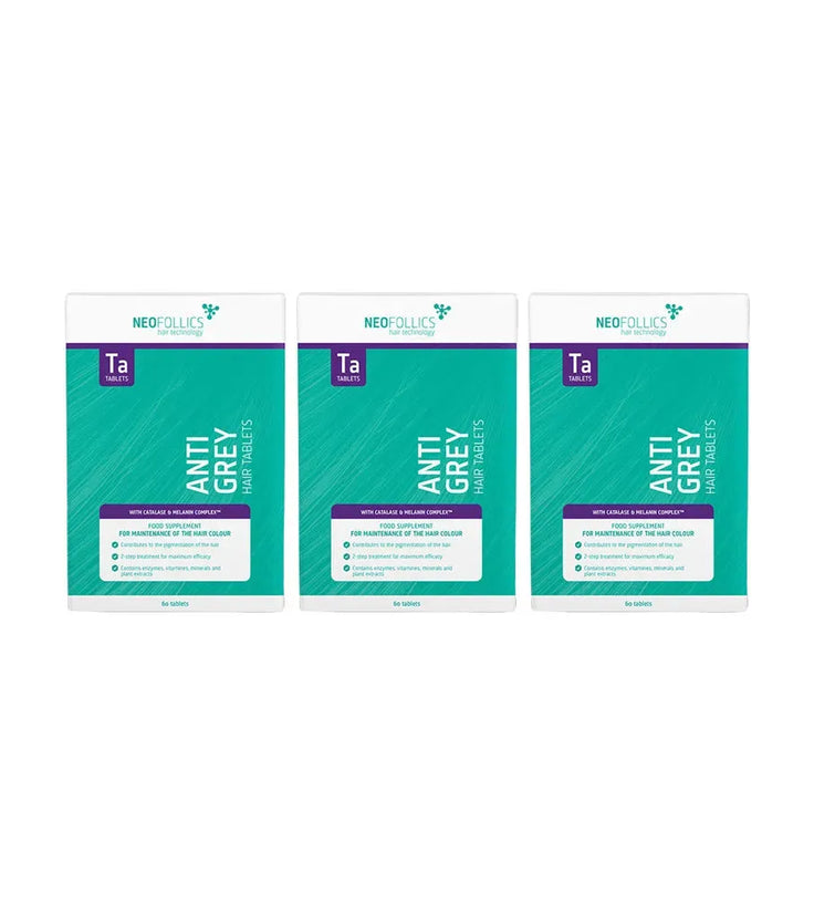 Neofollics Anti-Grau Haartabletten (3-Pack) - Hairgivers