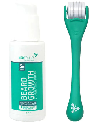 Neofollics Bartserum + Roller Neofollics Bartwuchs-Set - Hairgivers