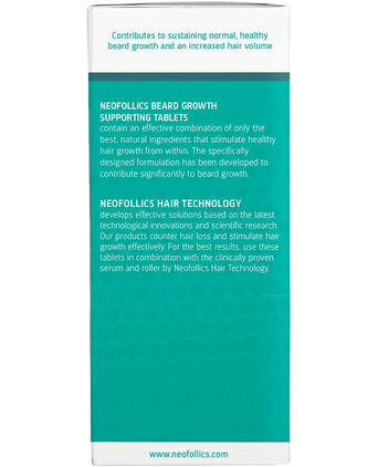 Neofollics Bartwuchs Tabletten Neofollics Bartwuchs Tabletten - Hairgivers