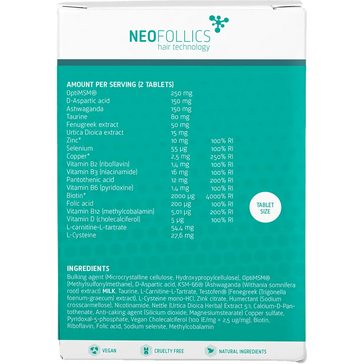 Neofollics Bartwuchs Tabletten Neofollics Bartwuchs Tabletten - Hairgivers