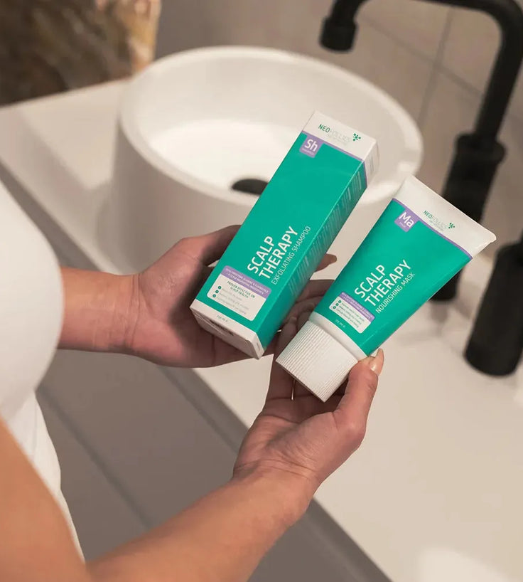 Neofollics Peeling Shampoo + Pflegende Maske Kombi-Packung - Hairgivers