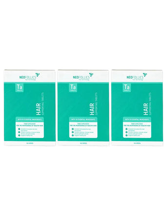 Neofollics Tabletten gegen Haarausfall 3-Pack Neofollics Tabletten gegen Haarausfall 3-Pack - Hairgivers