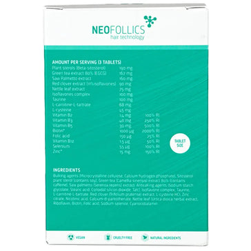 Neofollics Tabletten gegen Haarausfall 3-Pack Neofollics Tabletten gegen Haarausfall 3-Pack - Hairgivers