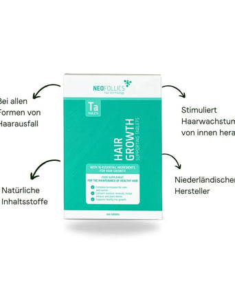 Neofollics Tabletten gegen Haarausfall 3-Pack Neofollics Tabletten gegen Haarausfall 3-Pack - Hairgivers