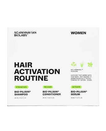 Scandinavian Biolabs Shampoo + Conditioner + Serum (Frau) Scandinavian Biolabs Haarwuchsbehandlung (Frau) - Hairgivers