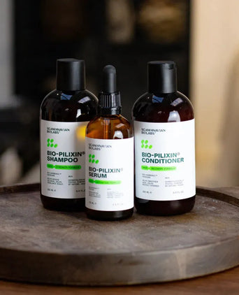 Scandinavian Biolabs Shampoo + Conditioner + Serum (Mann) Scandinavian Biolabs Haarwuchsbehandlung (Mann) - Hairgivers