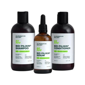 Scandinavian Biolabs Shampoo + Conditioner + Serum (Mann) Scandinavian Biolabs Haarwuchsbehandlung (Mann) - Hairgivers